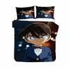 Anime D-Detective C-Conan Shinichi Bedding Set Boys Girls Twin Queen Size Duvet Cover Pillowcase Bed Boys Adult Gift