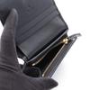 Used GUCCI GG Supreme Be Bi-fold wallet 508757 PVC coated canvas leather Beige Gold Used Women