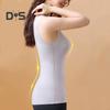 Autumn Winter DE Velvet Thermal Vest U Neck Sleeveless Tank Top Solid Color Seamless Warm Underwear Bottoming Tops