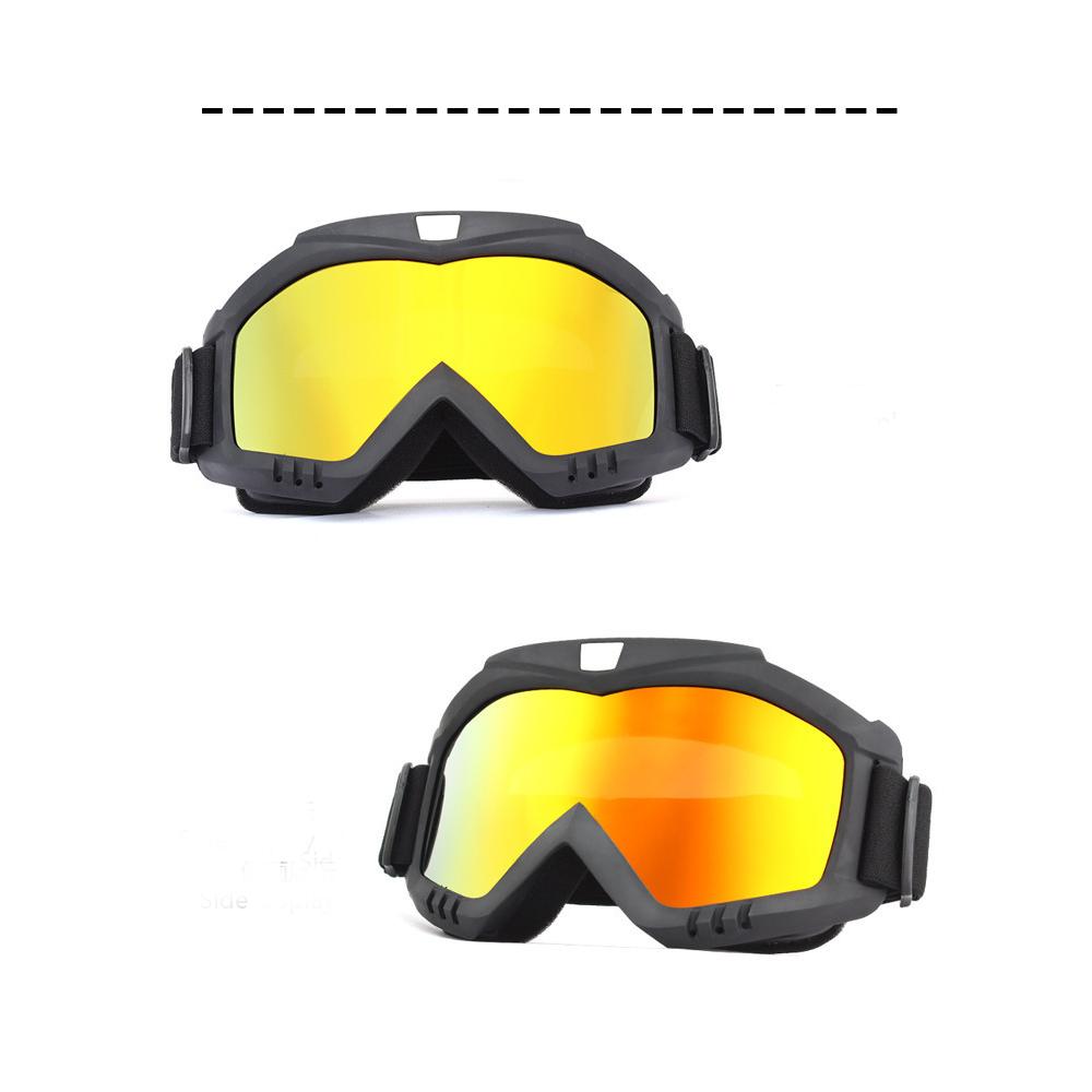 Мотоциклетные защитные механизмы Гибкий крестовый шлем Маска для лица Очки для мотокросса ATV Dirt Bike UTV Очки Шестерни Очки Лыжные очки