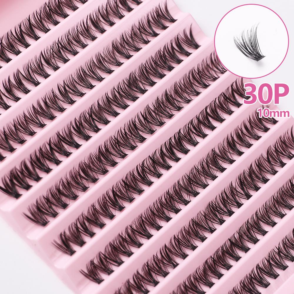 DIY Наращивание ресниц - Сегментированные 30D, 40D, 50D, 80D для самостоятельного нанесения