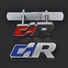 Car Front Hood Grille Emblem Grill Badge Sticker Decal