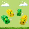 Caterpillar Clockwork Toy Battery-Free Interesting Cute Caterpillar Can Crawl Candy Bag Filler Interactive Boys Girls Kindergarten Cartoon Wind-Up