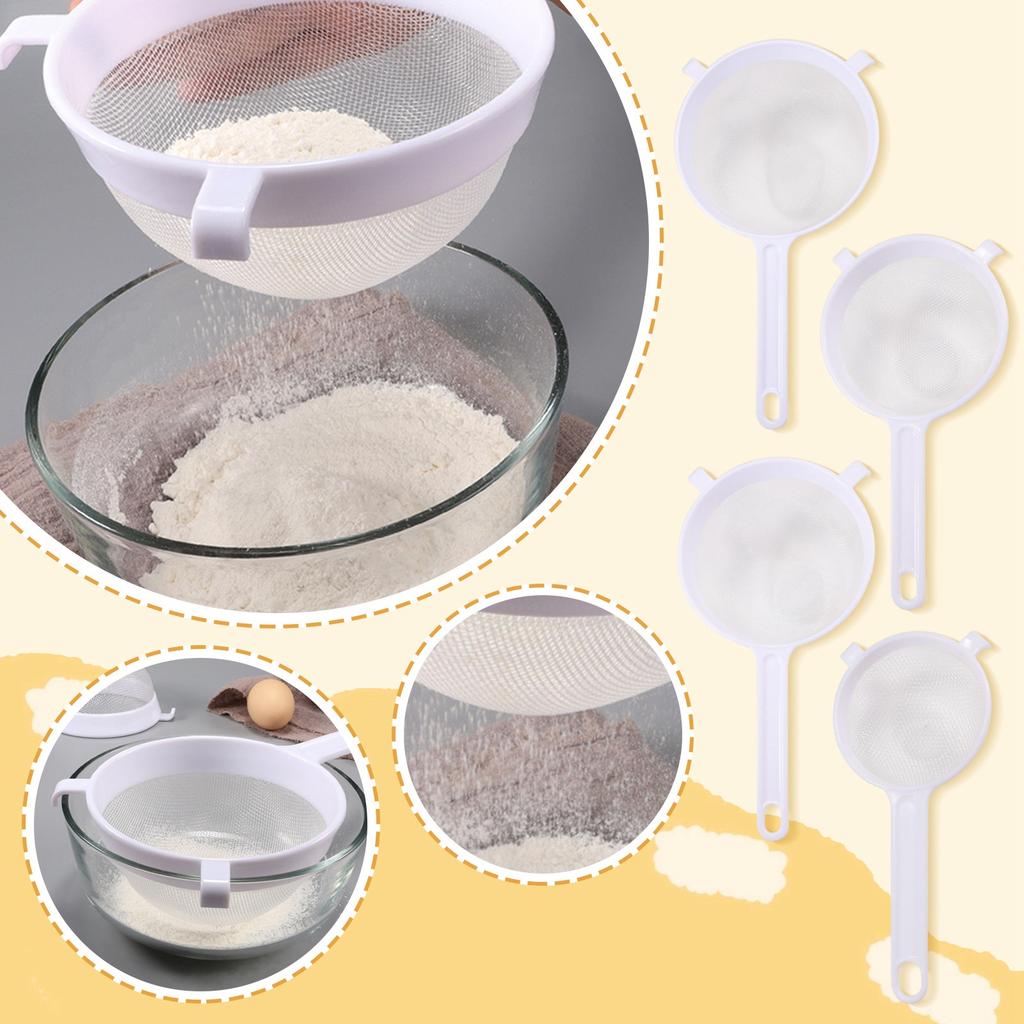 Кухонные выпечки: Пластиковое сито для фильтрации ПП, Фильтрующее сито, Сито, Сито для муки, Сито, Ручное сито для муки.