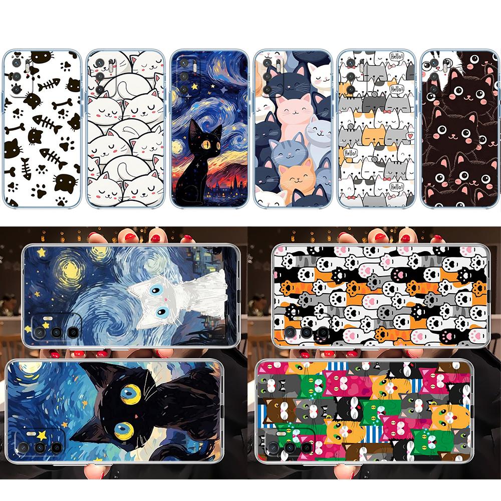 MY5 Чехол для телефона с котенком Мяу для LG K22 K30 K40 K40S K41 K42 K50 K50S K51 K51S K52 K61 K62 K71 K92 Q60 Q61 V40 V50 V60