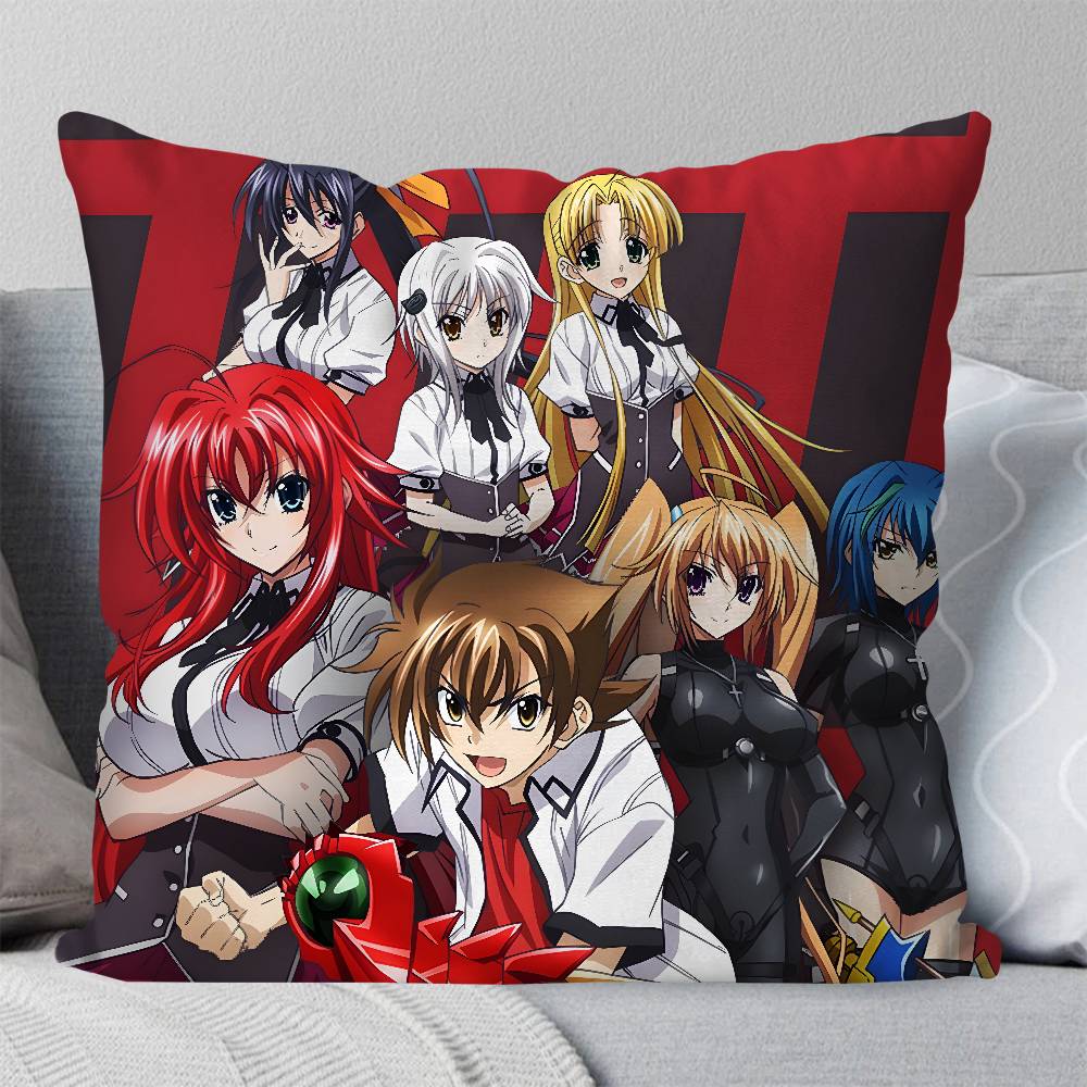 Чехол для подушки аниме High School DxD Модный квадратный чехол для подушки Спальня Гостиная Комната Декор в стиле Ins Отдых