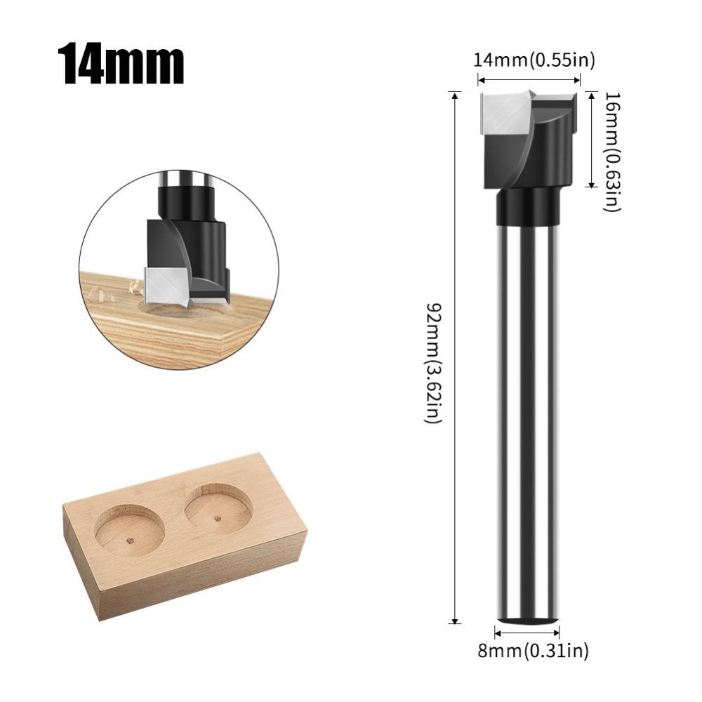 12-22mm Drill Bit Tungsten Carbide Hole Saw Cutter New Hinge Boring Bit