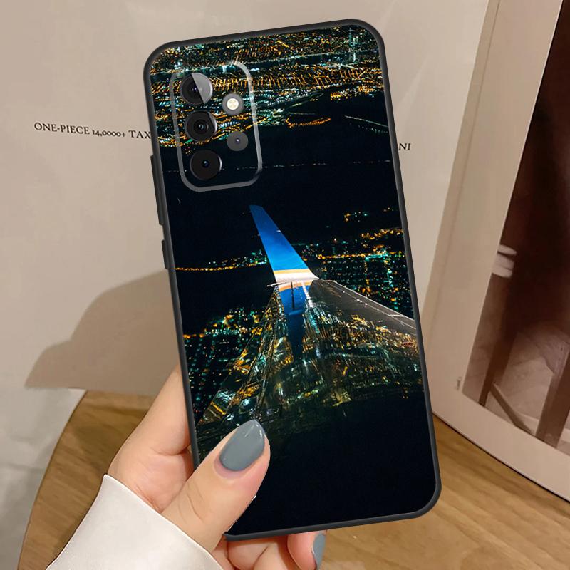 Кейс для самолета для Samsung Galaxy A34 A54 A17 A35 A55 A06 A16 A26 A36 A56 A53 A32 A52 A33 A13 A14 A15