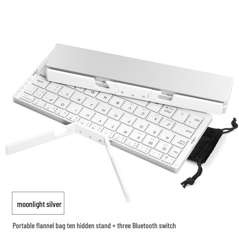 BOW Hangshi HB199 Портативная складная Bluetooth-клавиатура для планшетов и Android-телефонов
