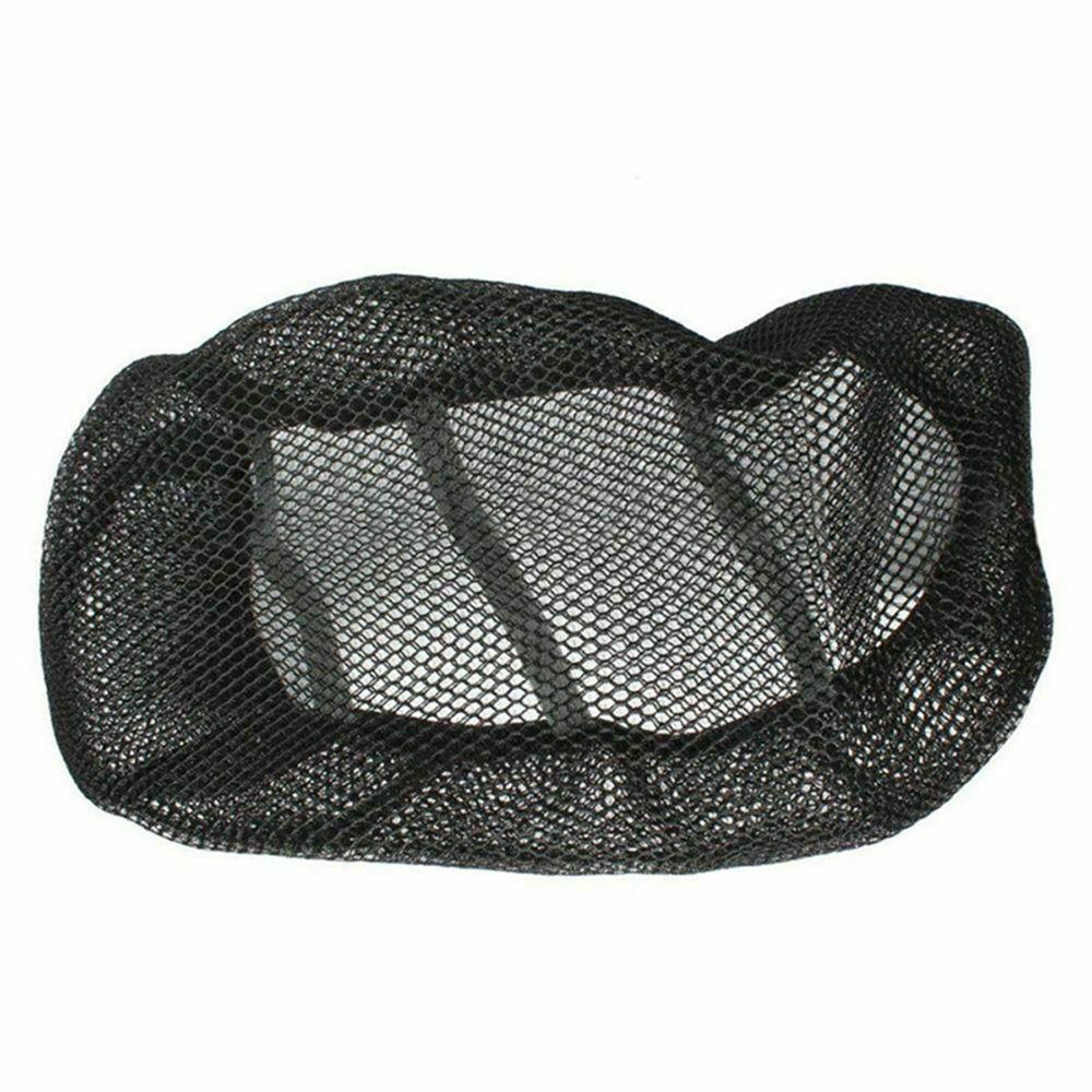 Black Anti-slip Net Seat Cover Electric Bike 3D Mesh Protector Seat Covers Motorcycle Cushion Cover