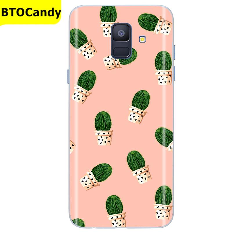 Для Samsung Galaxy A6 2018 Силиконовый чехол SIM SM A600 A600F Чехол для телефона Для Samsung A6 plus 2018 A605 A605F A6+ A 6 ТПУ чехол Coque