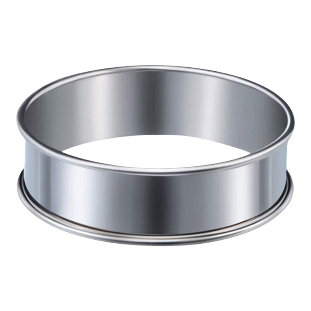 Unique Muffins Pastries Baking Rings Home Chef's Cake Baking Mould Functional Stainless Steel Baking and Tart Rings
