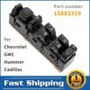 15883319 DWS-394 Переключатель стеклоподъемника для Hummer H2 Chevrolet Suburban Avalanche GMC Yukon Sierra 2003-2006 Передний переключатель водителя