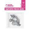 Unicorn Metal Cookie Cutters 3 Pieces