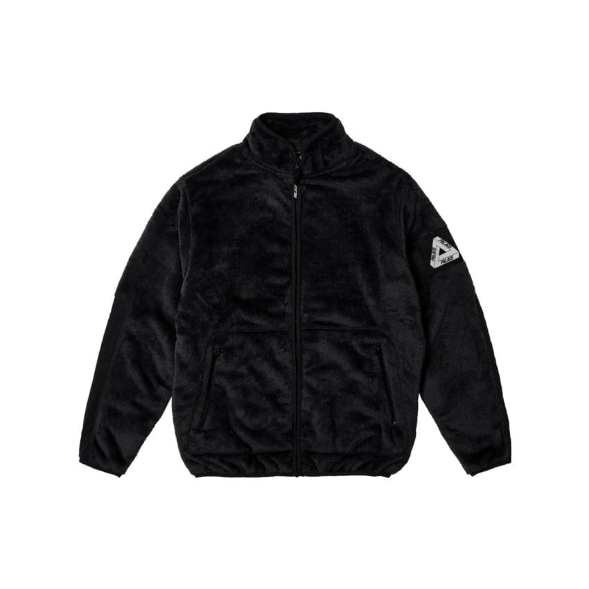 PALACE ULTIMO FW23 Velvet feel Coat Unisex Black P25CS139