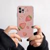 FHNBLJ Summer Strawberry Phone Case For iPhone 13 14 Pro Max XS XR 12 11 Pro 13 Mini 6 7 8 Plus Clear Back Cover Capa