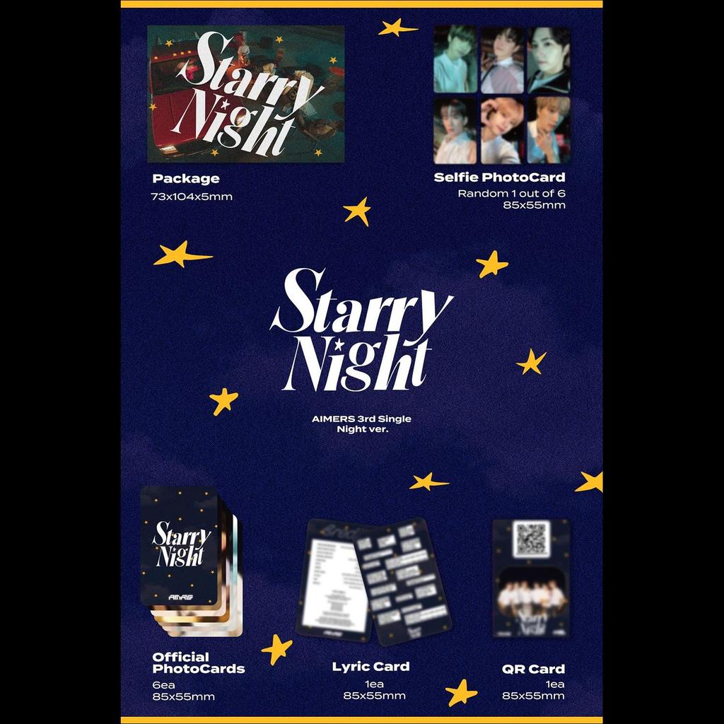 AIMERS Звездная ночь (День/Ночь версия) / 3-й сингл-альбом