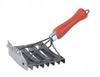 Metal currycomb for cattle horses, with comb, 12 x 12.5 cm, KERBL