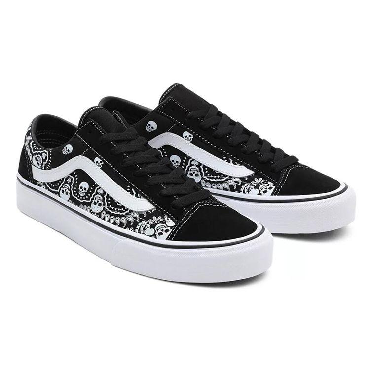 Vans Стиль 36 Бандана Унисекс Черный Истинно Белый VN0A54F6D9S