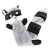 Dog Squeaky Raccoon Toys Bite Resistant Safe Plush Dog Teething Toys for Pet Supplies
