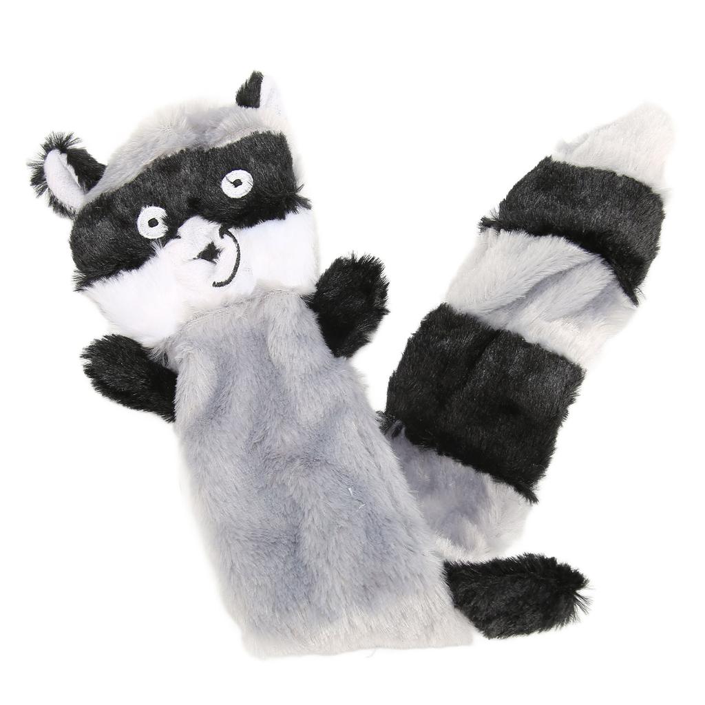 Dog Squeaky Raccoon Toys Bite Resistant Safe Plush Dog Teething Toys for Pet Supplies