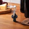 Manual Press Silicone Wine Bottle Stopper, Leak- with Airtight