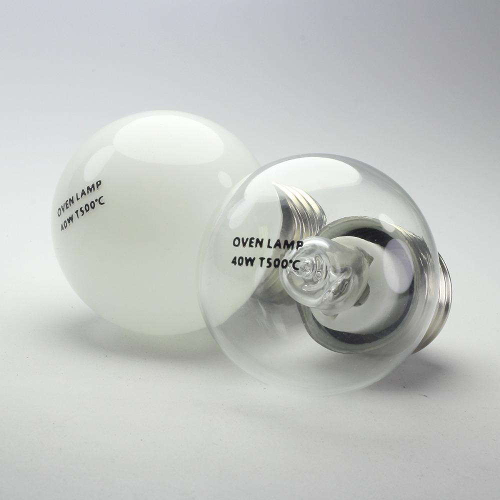 Salt Bulb Oven Lamp High Temperature Refrigerator Light Hot Filament Bulb Resistance 500 Degrees