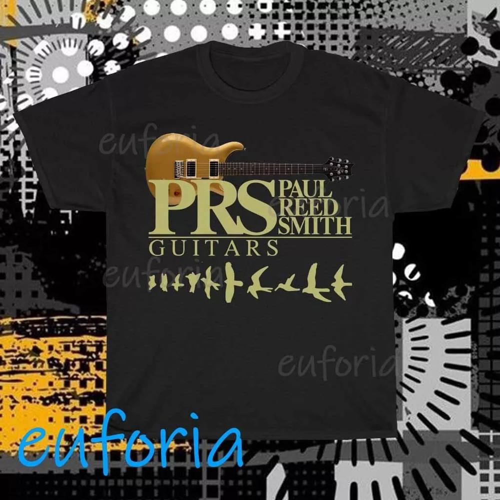 New Item PRS Guitars Paul Reed Smith Logo Funny TShirt Gift Full Size S4XL Unisex T-Shirt