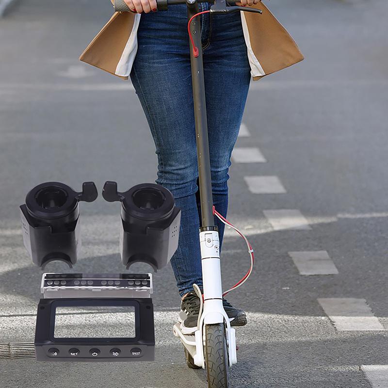 Защитная оболочка для дисплея приборной панели, левая/правая крышка для большого пальца, корпус лампы, комплект для электросамоката Kugoo