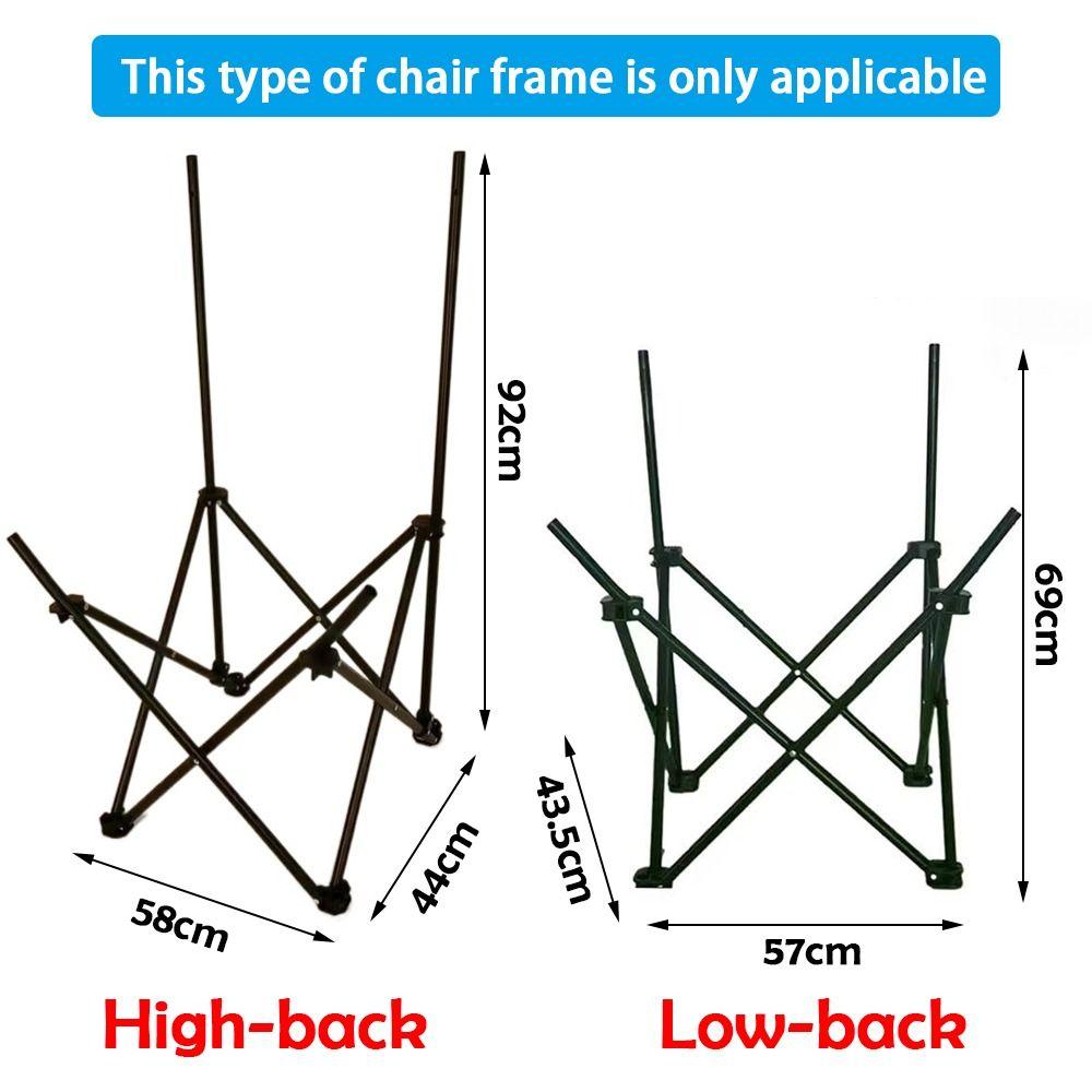 Breathable Moon Chair Replacement Fabric Thickened Seat Cover  for Outdoor Fishing Backyard