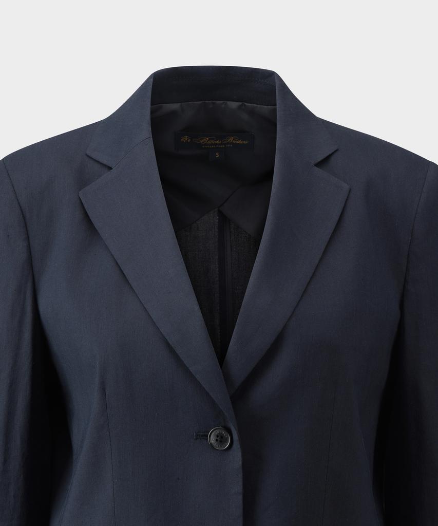 Brooks Brothers [Women'S] Linen Single Jacket (Dark Navy) (Bbjswbg101)