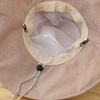 Casual Women's Sun Hat Wide Brimmed Fishman Hat Portable Bucket Hat  Beach