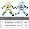 Back Adjustable Dog Four-Legged Pants Full Leg Protection Dog Boot Leggings  Pet Strolling