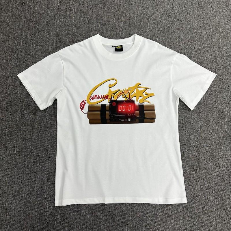 Corteiz Short Sleeve T-Shirt Streetwear Casual Hip Hop Couple Tee Men Women
