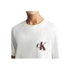 Calvin Klein Футболка с круглым вырезом и принтом логотипа Мужские топы Off-White J323193-YBH