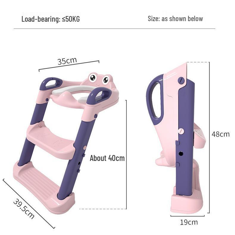 Трапециевидное сиденье для горшка и подставка-ступенька для детей