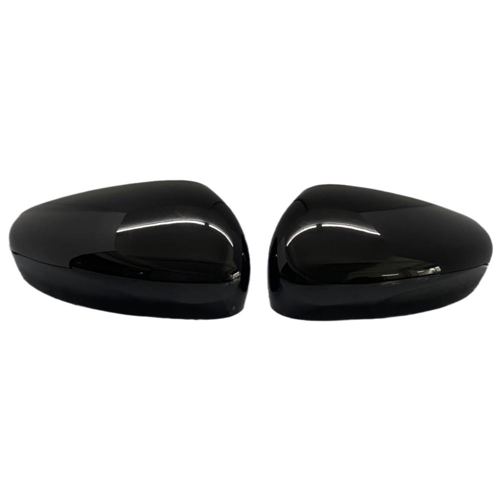 Car Decoration Door Mirror shell For Ford Escape -2024 Glossy Black Carbon Fiber Car Rearview Accessories Upgrade