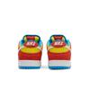 Nike Dunk Low Pro SB 'Bart Simpson' (Unisex) Habanero Red / White / Blue Hero Skate Shoes BQ6817 602