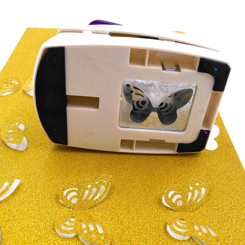 Random Color Butterfly Scrapbook Punches Handmade Cutter Card Craft Calico Printing DIY Flower Paper Craft Punch Hole Puncher