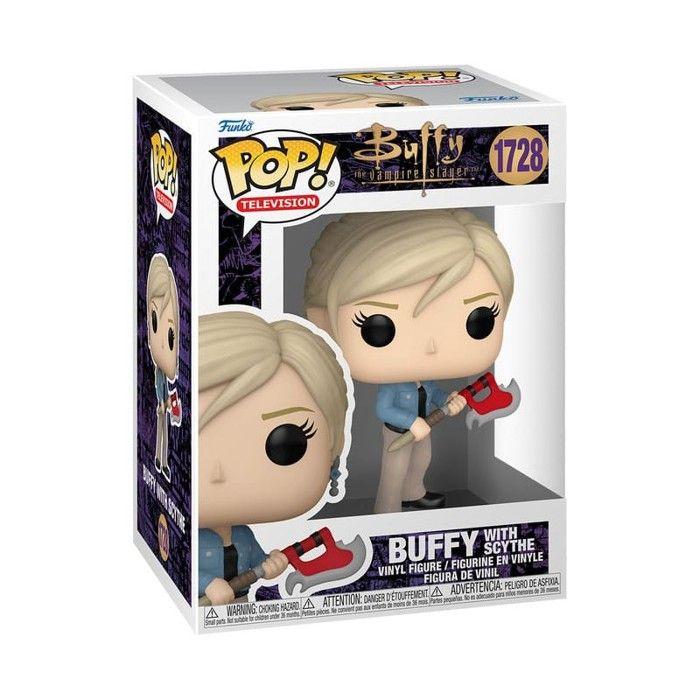 Funko - Buffy contre les vampires - Figurine POP! Buffy w/Scythe 9 cm