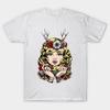T Shirt Women Doe Harajuku Print Kawaii Tshirt Summer Short Sleeve Female T-Shirt Top Tee