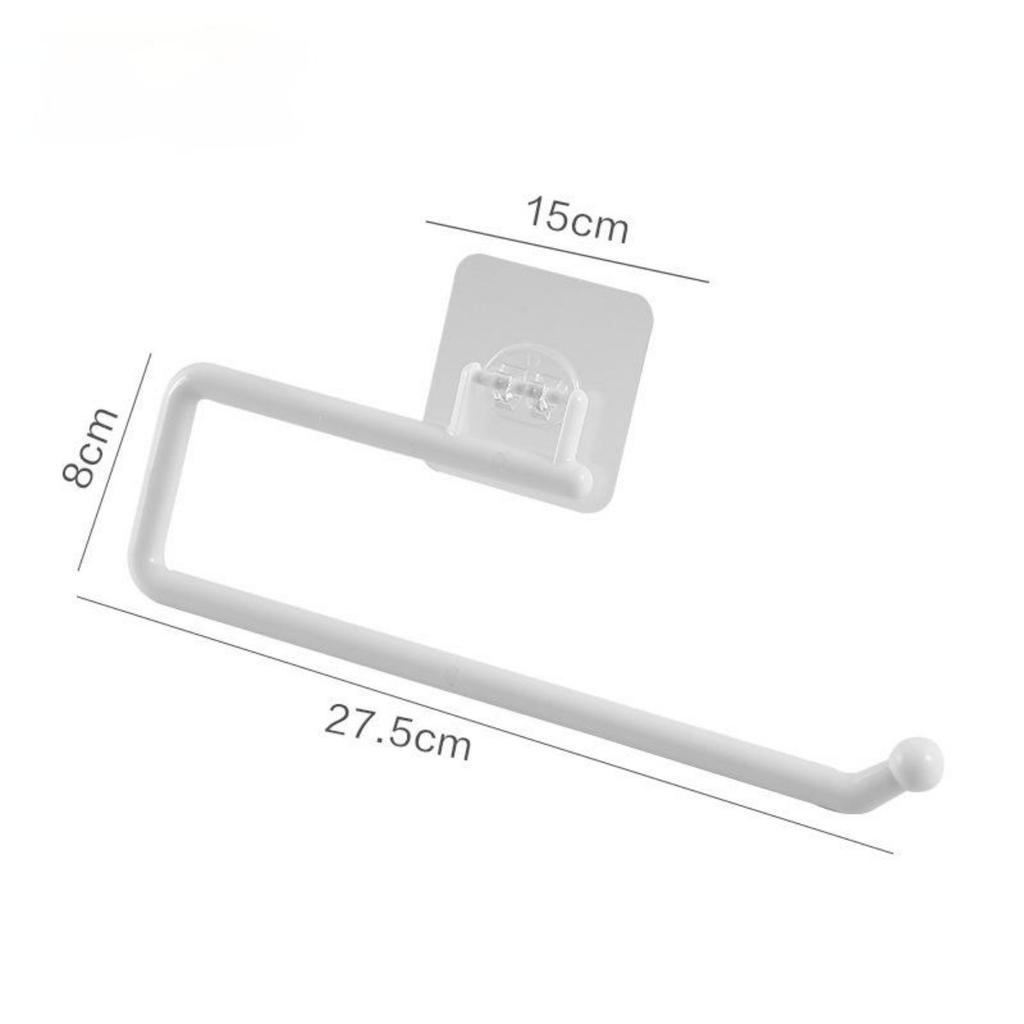 Kitchen Paper Roll Holder Towel Hanger Rack Bar Cabinet Rag Hanging Holder Bathroom Organizer Shelf Toilet Paper Holders