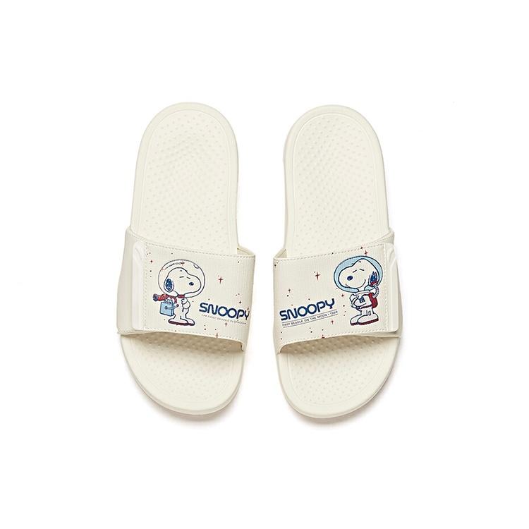 ANTA x Snoopy Life Series Slides 'White' Men's 912126993-3