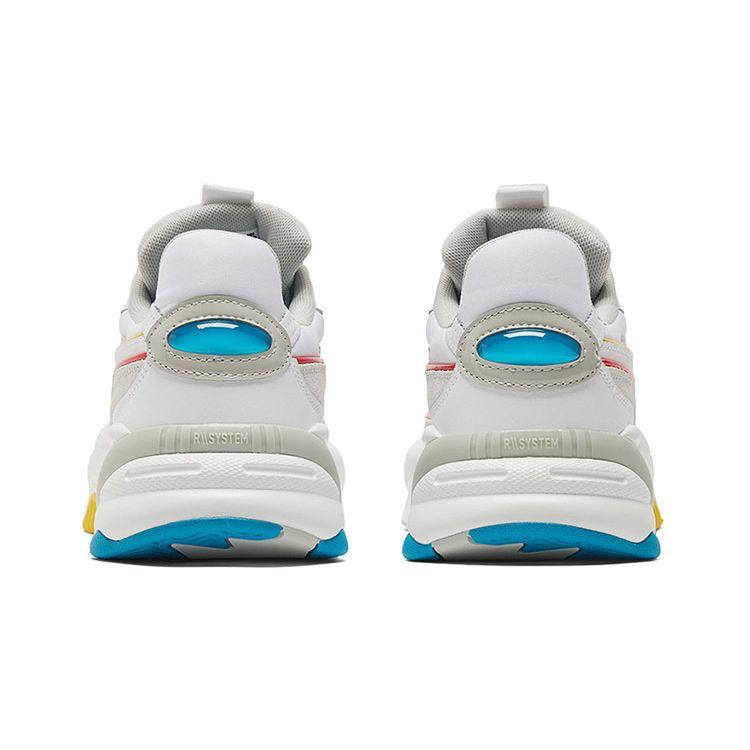 Puma Rs-2K Power Play Низкие кроссовки Женские кроссовки Белый Серый Желтый 375132-02