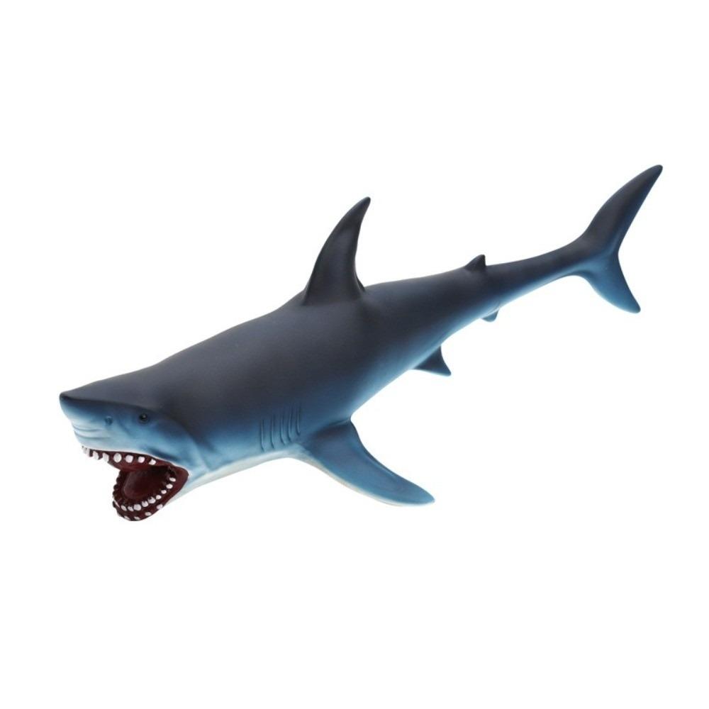 Large Size Ocean Animals Action Figures Great White Shark Model Ocean Animal Simulation