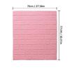77cm*70cm 3D Wall Sticker Imitation Brick Bedroom Home Decor Waterproof Anti-mold Self-adhesive DIY Wallpaper For Living Room