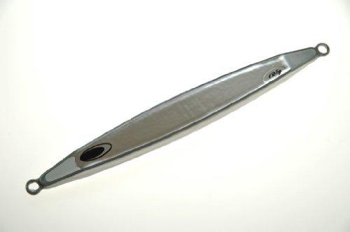 NatureBoys Metal Jig Lure Swim Rider Short Aluminum Silver 80g SS1080-06K