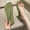 Домашние шлепанцы с открытым носком, комнатные сандалии, уличные плоские шлепанцы для женщин, женские тапочки, прозрачные для пляжа, нескользящие, 39 G B