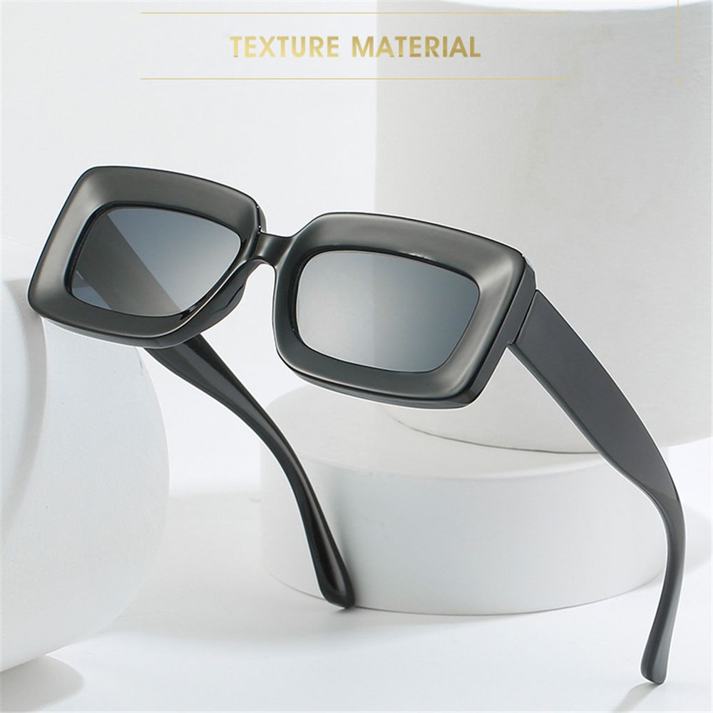 Trend Big Frame UV400 Women's Sunglasses Men Sun Glasses Rectangle Sunglasses Shades