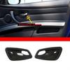 For BMW E92 E93 M3 Coupe 05-12 Door Handle Bowl Cover Carbon Fiber ABS
